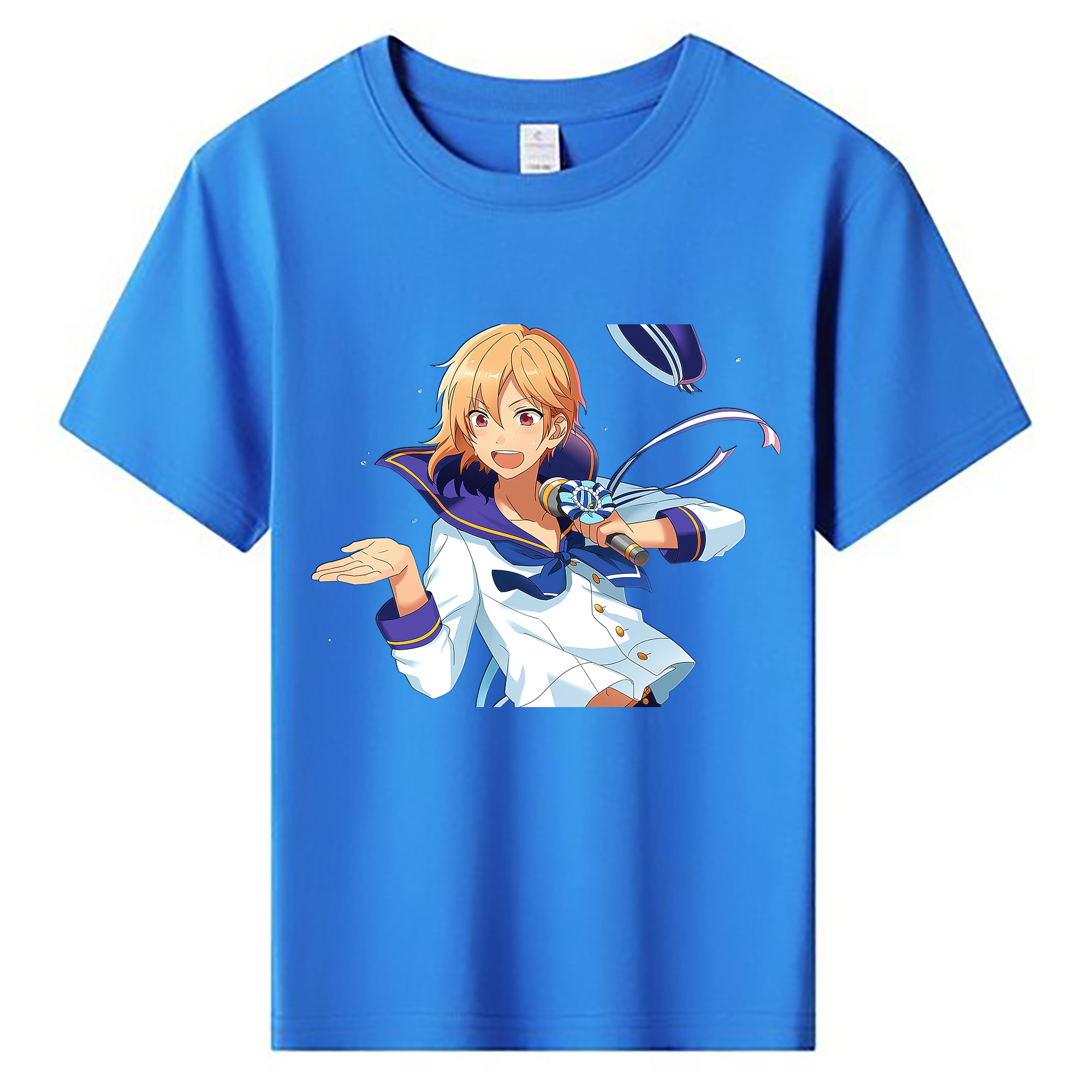 （画像用） あんさんぶるスターズ! Ensemble Stars 綿100％キッズTシャツ（フロントプリント）